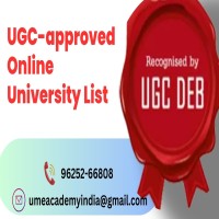 UGCapproved Online University in India